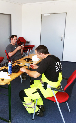 Seminar-Tuer-Oeffnung